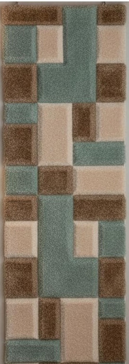 Designteppich Plüsch-Teppichläufer für Eleganz