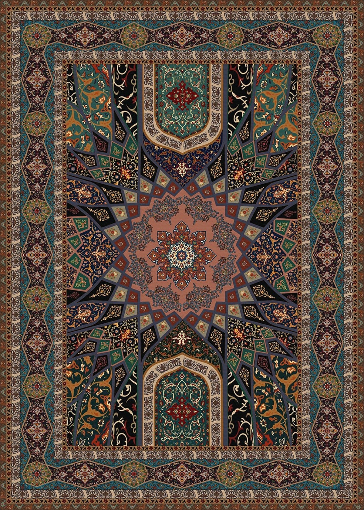 Designteppich Bedruckte Teppichkollektion