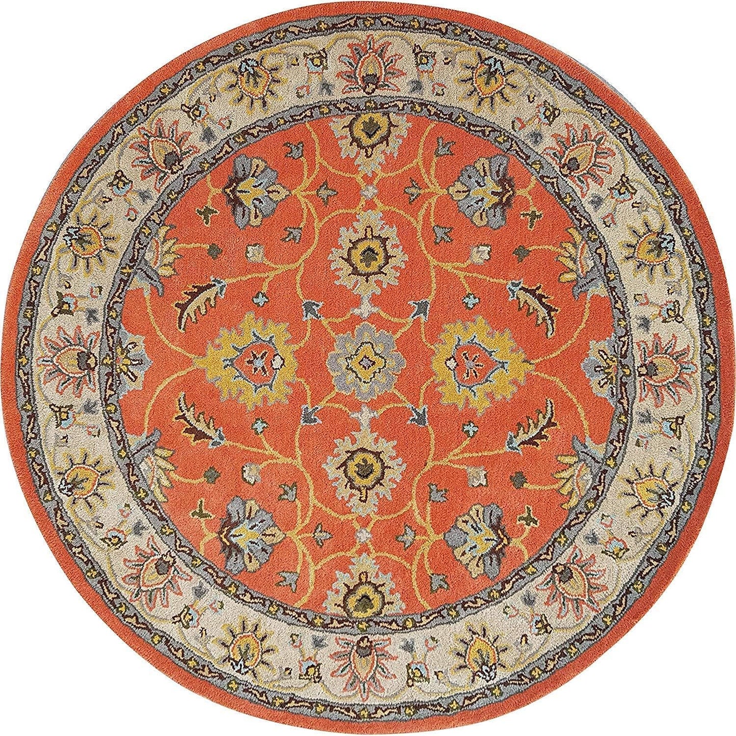 Teppich Luxuriöse runde Teppichkollektion
