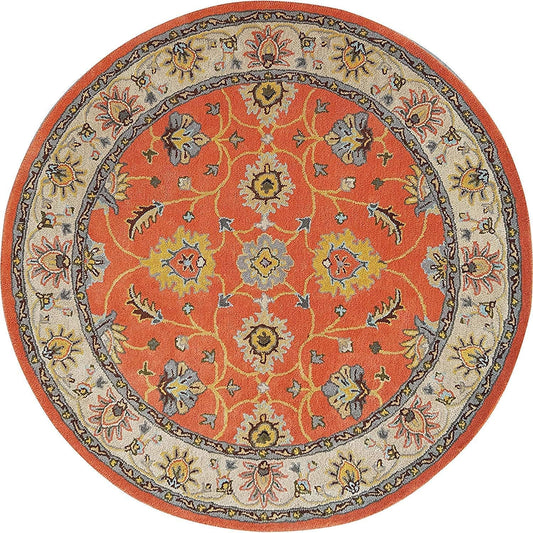 Teppich Luxuriöse runde Teppichkollektion