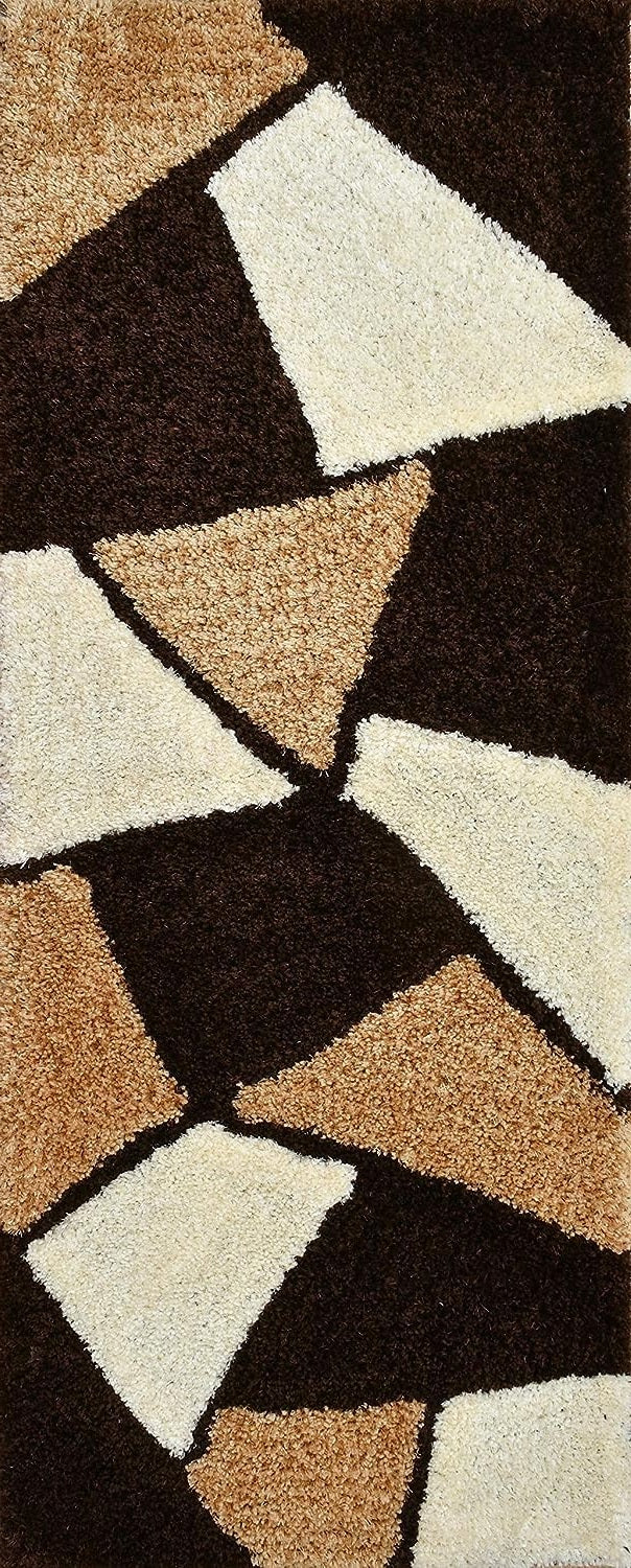 Designteppich Plüsch-Teppichläufer für Eleganz