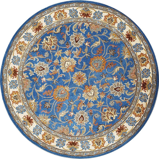 Teppich Luxuriöse runde Teppichkollektion