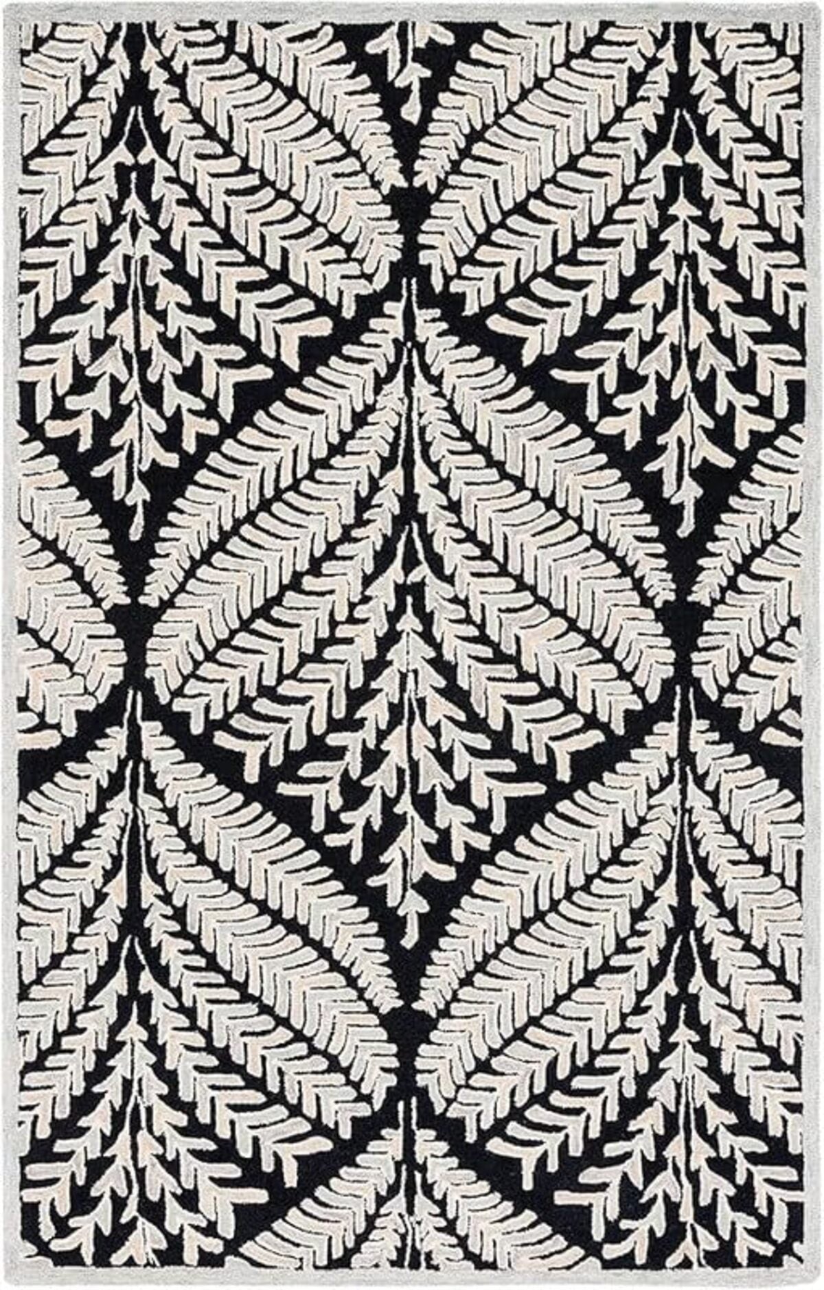 Teppich Sammlung von Baumblättern