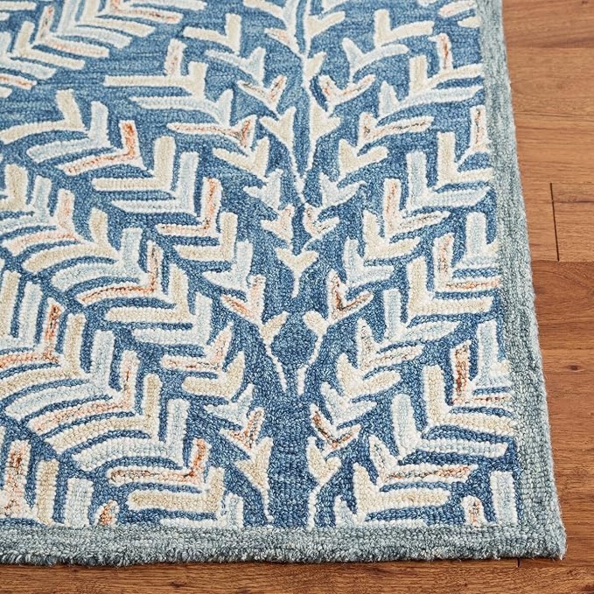Teppich Sammlung von Baumblättern