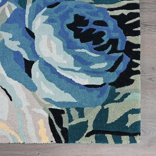 Designteppich Frühlingsblumen