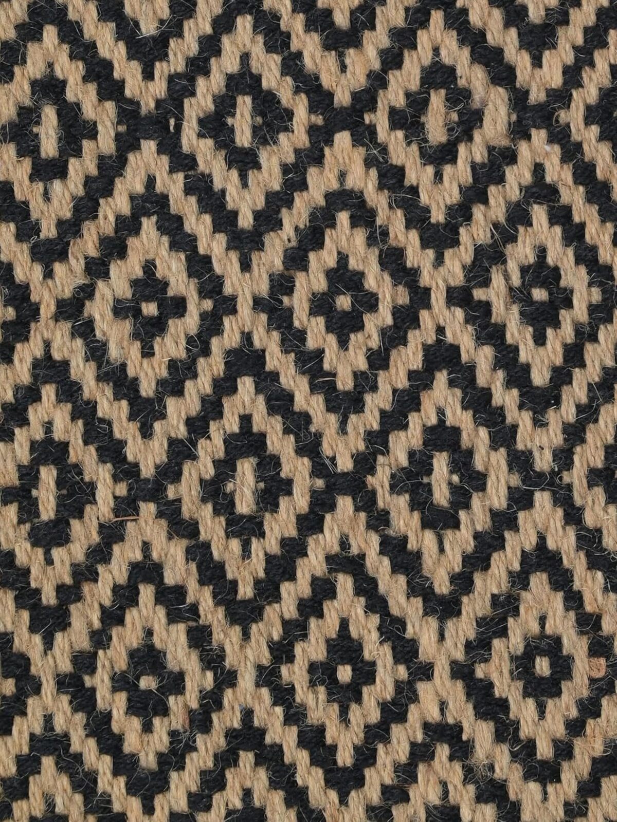 Designteppich Jute-Baumwollteppich