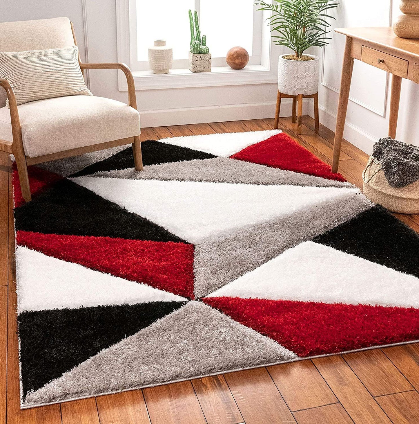 Hochflor-Teppich Super weicher handgetufteter Teppich