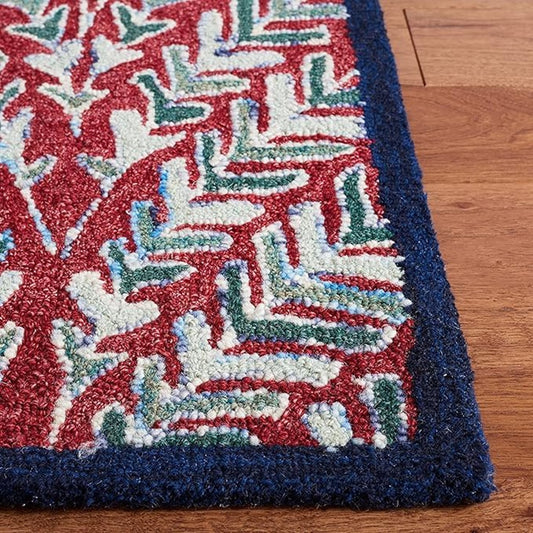Teppich Sammlung von Baumblättern