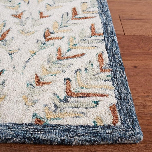Teppich Sammlung von Baumblättern