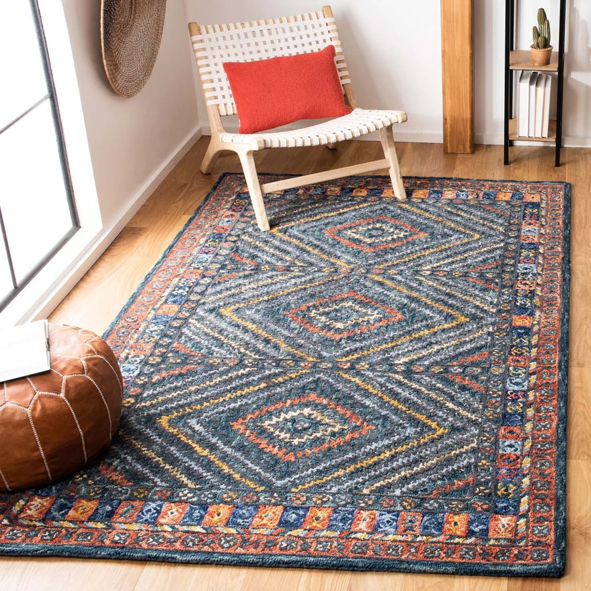 Designteppich Bohème-Stil Raumansicht