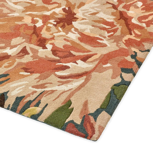 Designteppich Blumenfeld