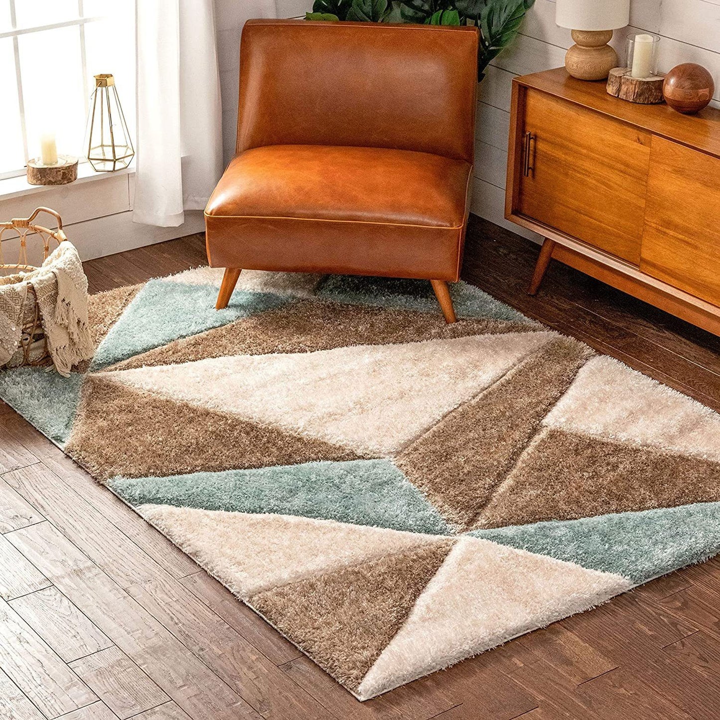 Hochflor-Teppich Super weicher handgetufteter Teppich