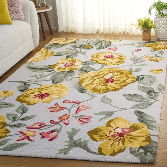 Designteppich Blumenland