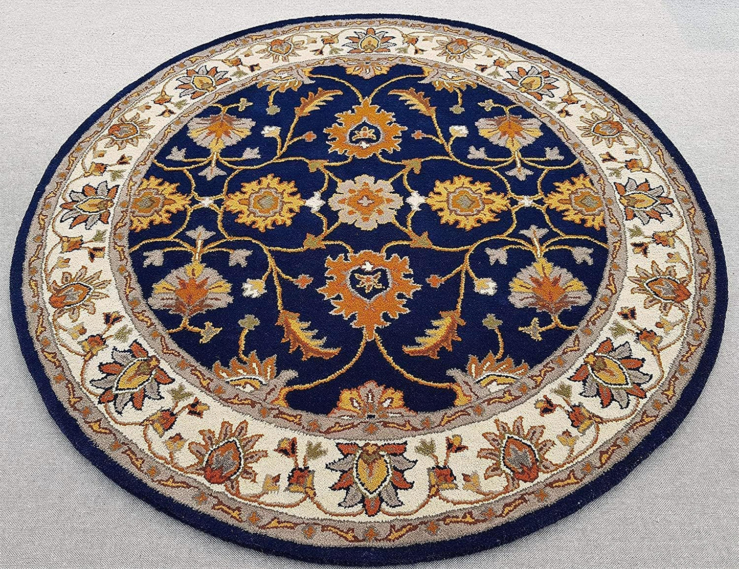 Teppich Luxuriöse runde Teppichkollektion