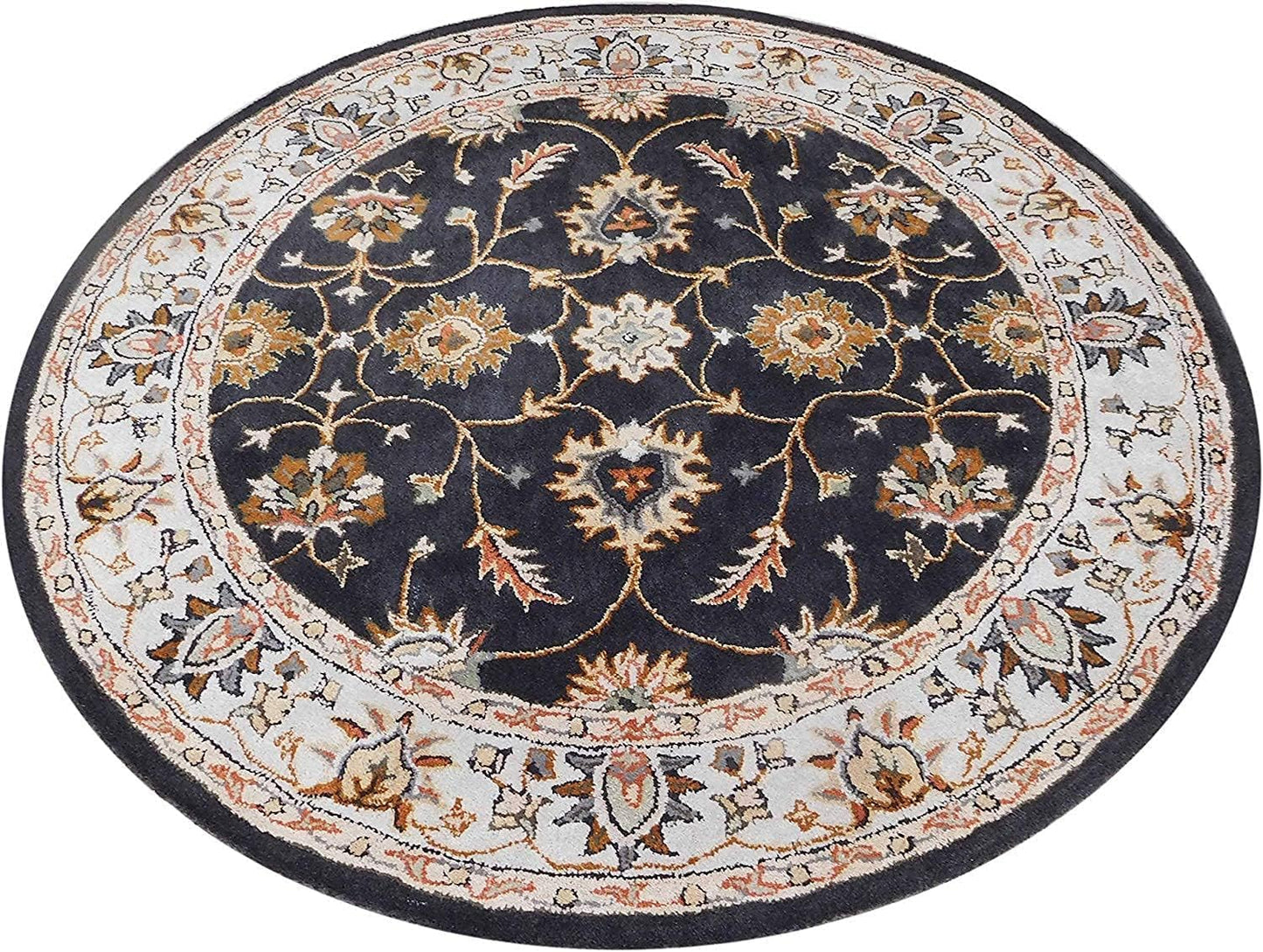 Teppich Luxuriöse runde Teppichkollektion