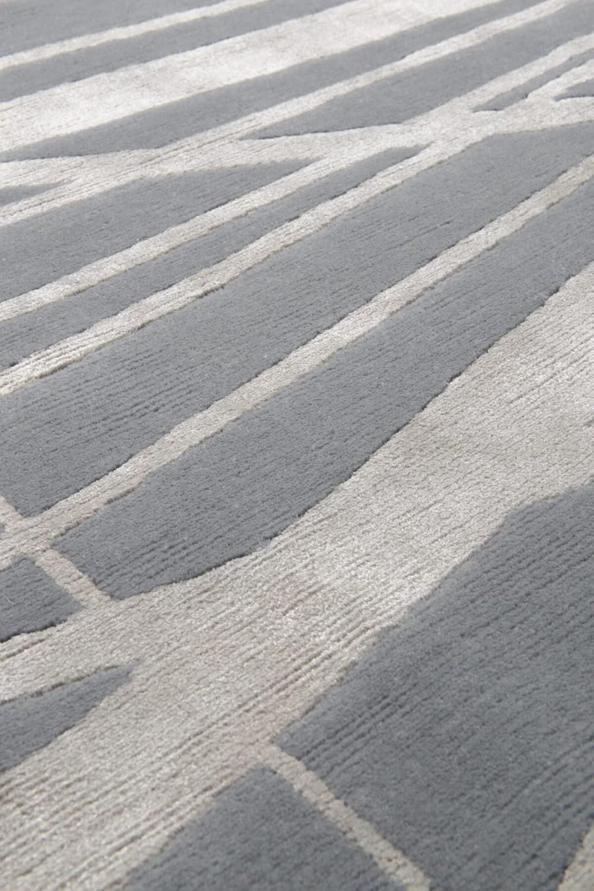 Seidenteppich Cross Lines