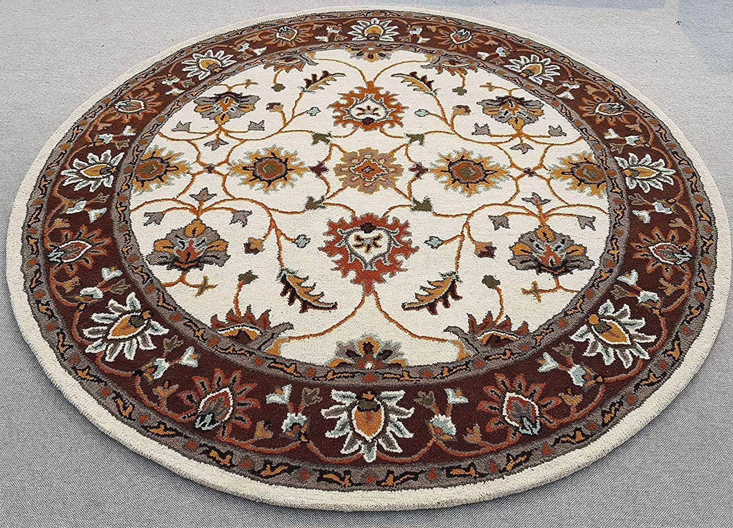 Teppich Luxuriöse runde Teppichkollektion