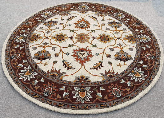 Teppich Luxuriöse runde Teppichkollektion