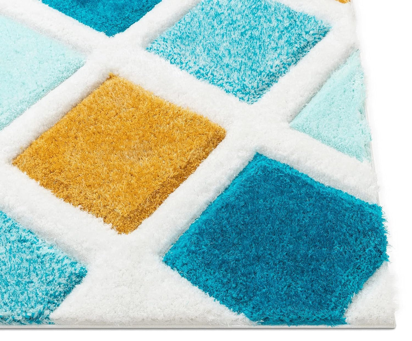 Designteppich Plüsch-Teppichläufer für Eleganz
