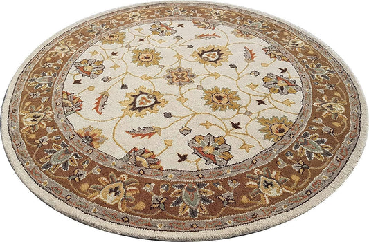 Teppich Luxuriöse runde Teppichkollektion