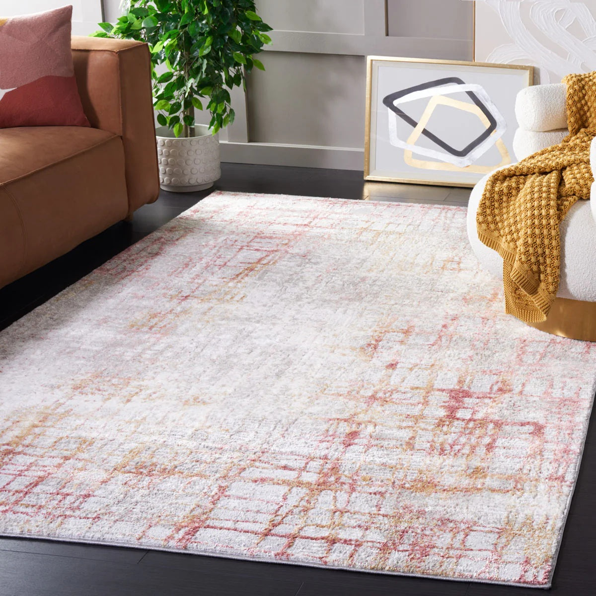 Designteppich Wiese – Gesamtansicht