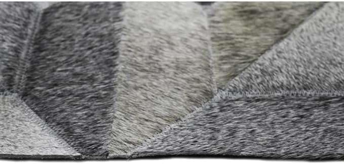 Lederteppich Leder-Patchwork-Teppich