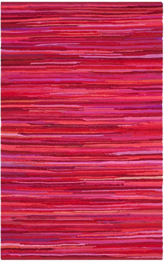 Teppich Jodhpur Rot – Nahaufnahme Textur