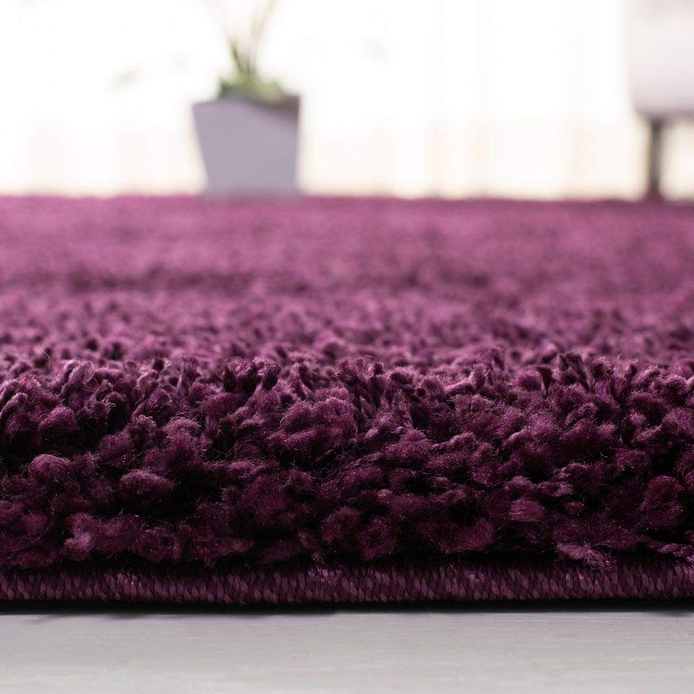 Hochflor-Teppich Superweicher einfarbiger handgetufteter Teppich