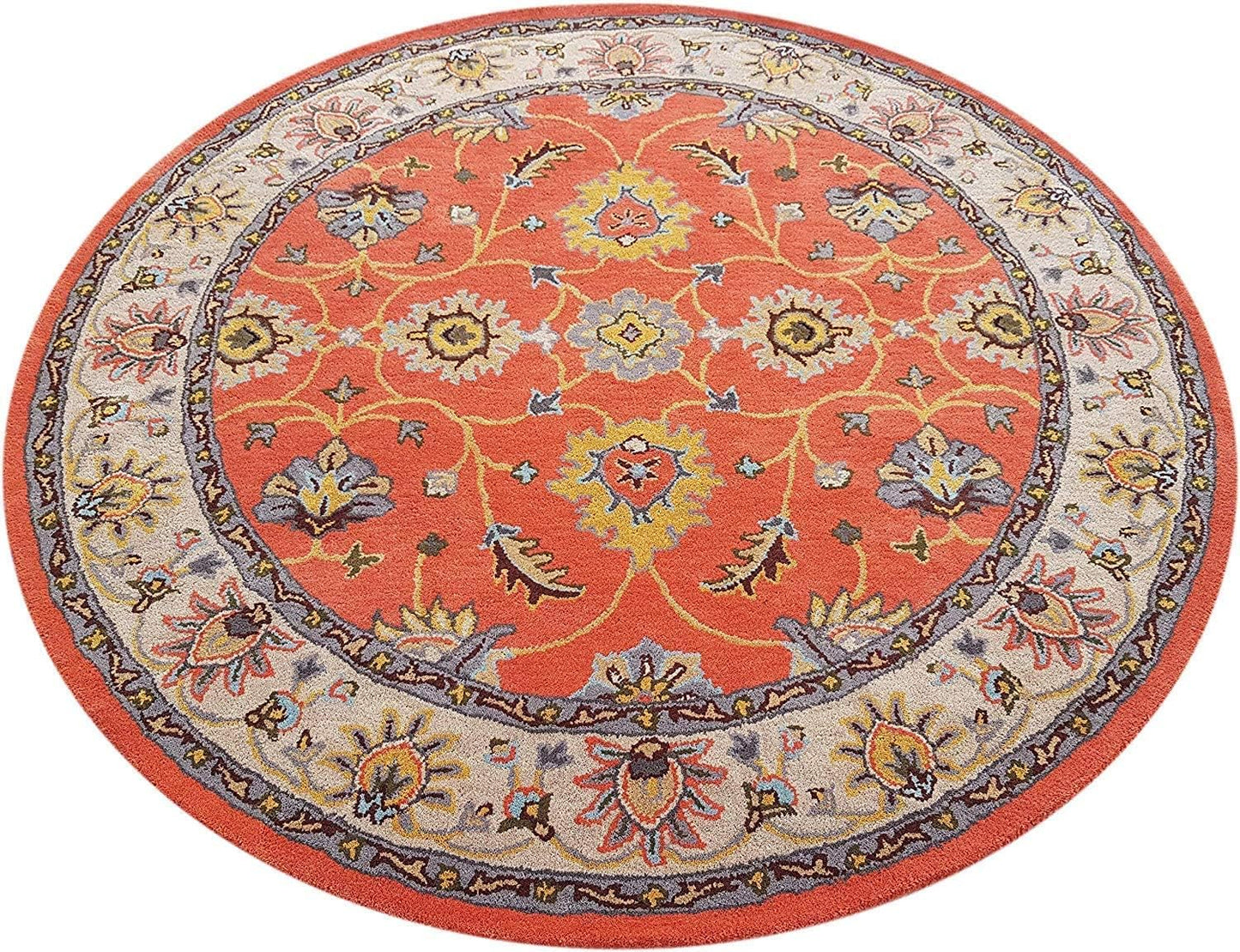 Teppich Luxuriöse runde Teppichkollektion