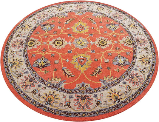 Teppich Luxuriöse runde Teppichkollektion