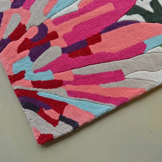 Designteppich Blumentopf