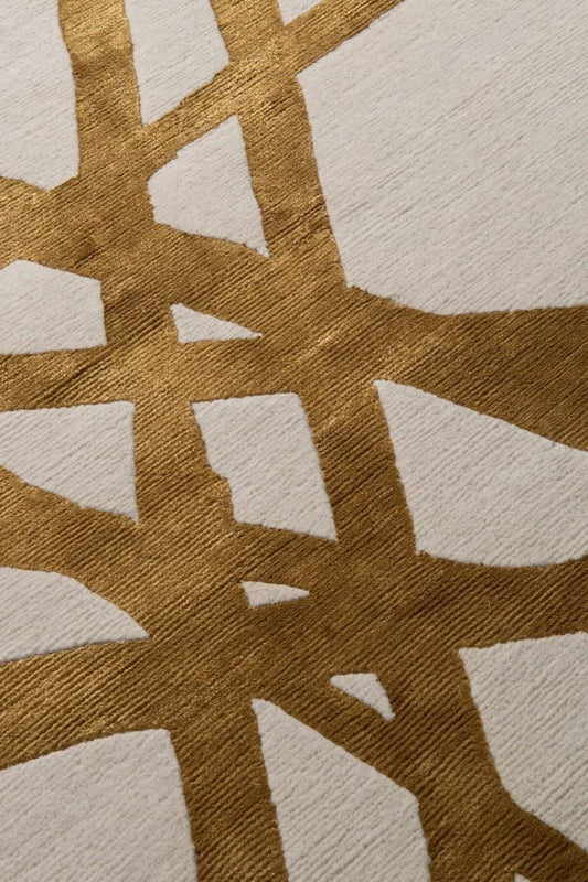 Seidenteppich Cross Lines