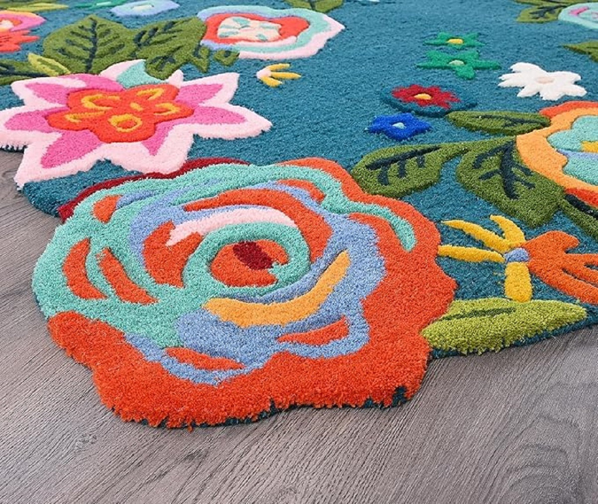 Designteppich Frühlingsblumen
