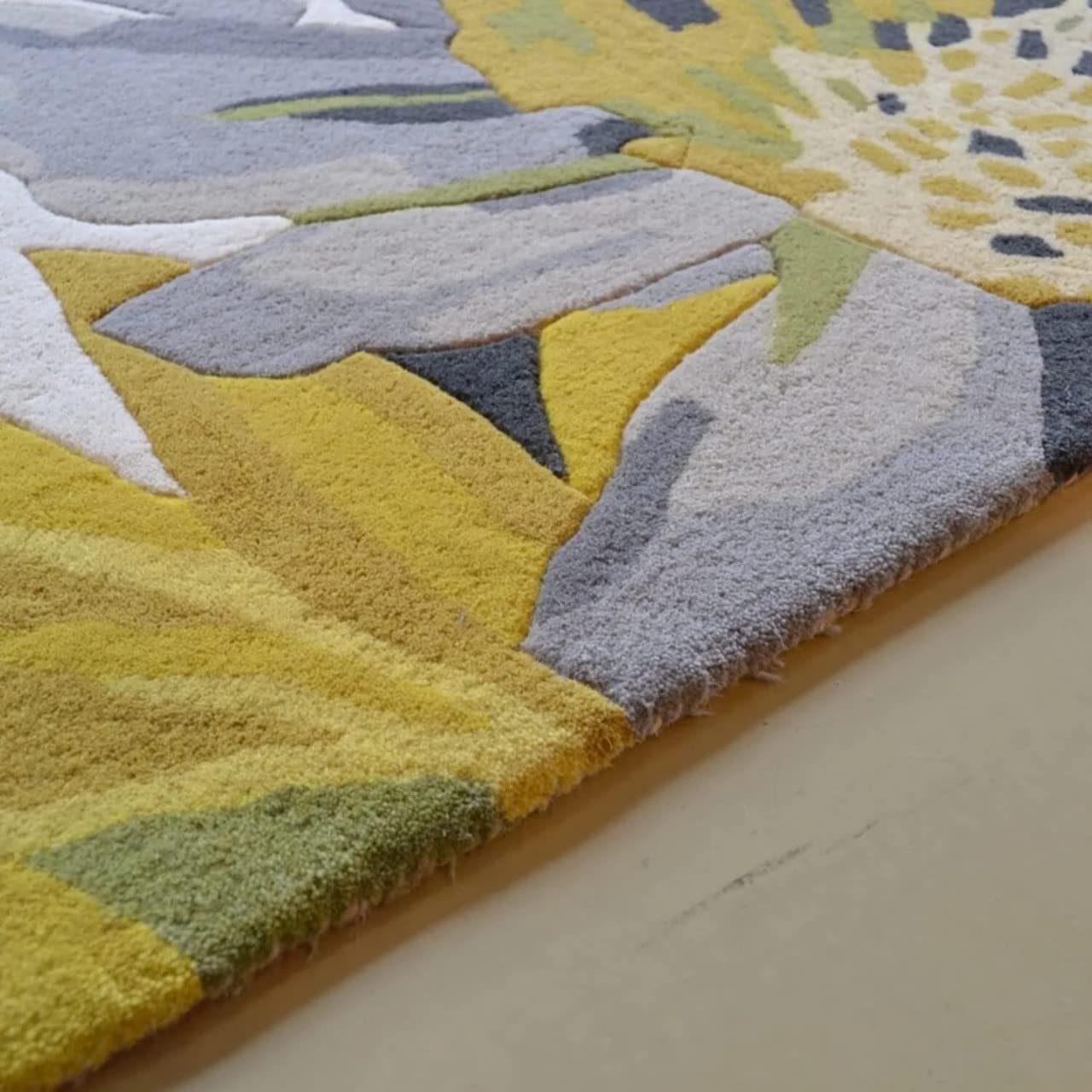 Designteppich Blumentopf