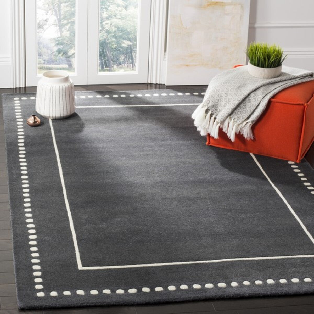 Designteppich Glückspunkte