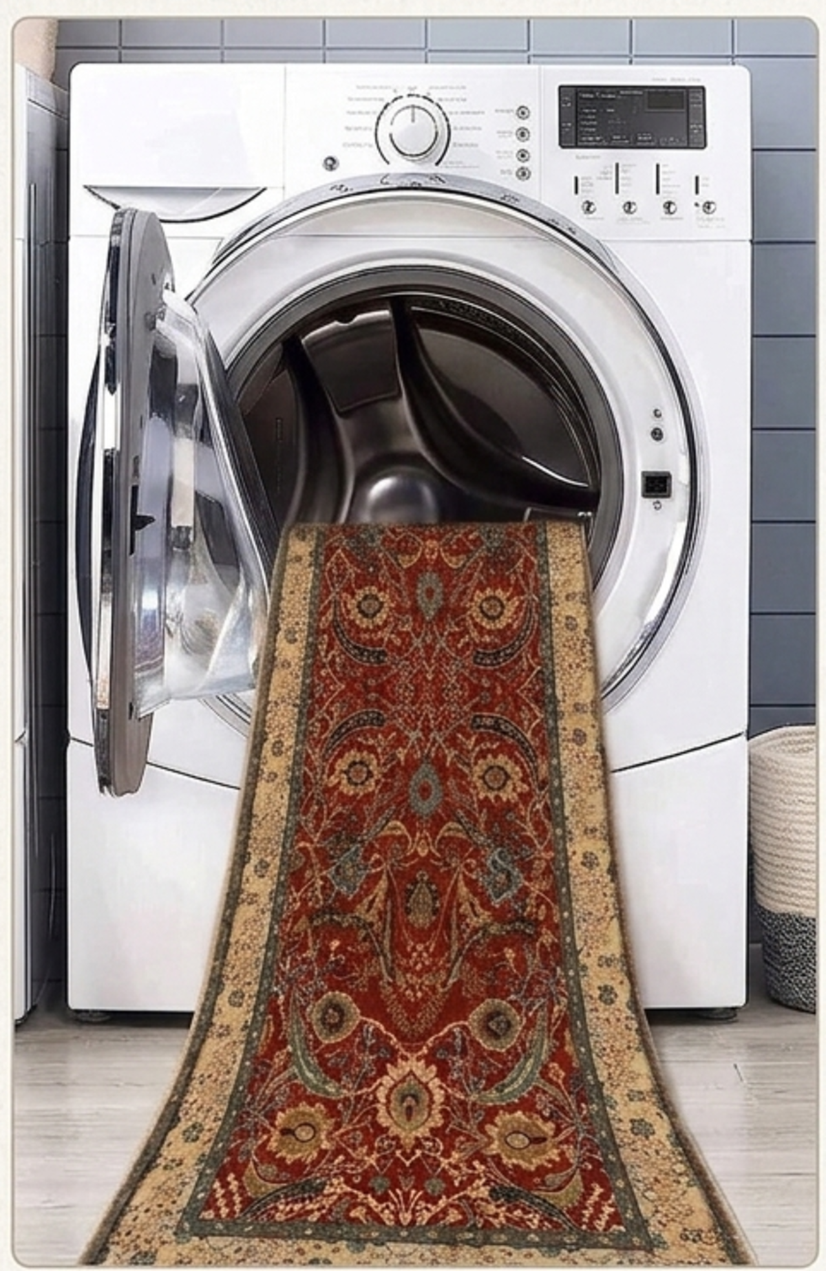 Teppich Leichter, waschbarer Tischläufer