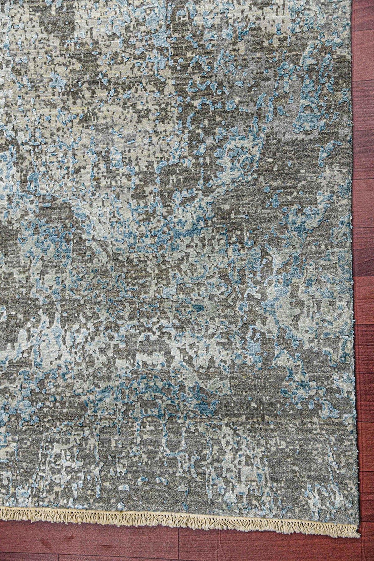 Teppich Handgeknüpfter 10/10-Wolle aus Neuseeland und reiner Seide