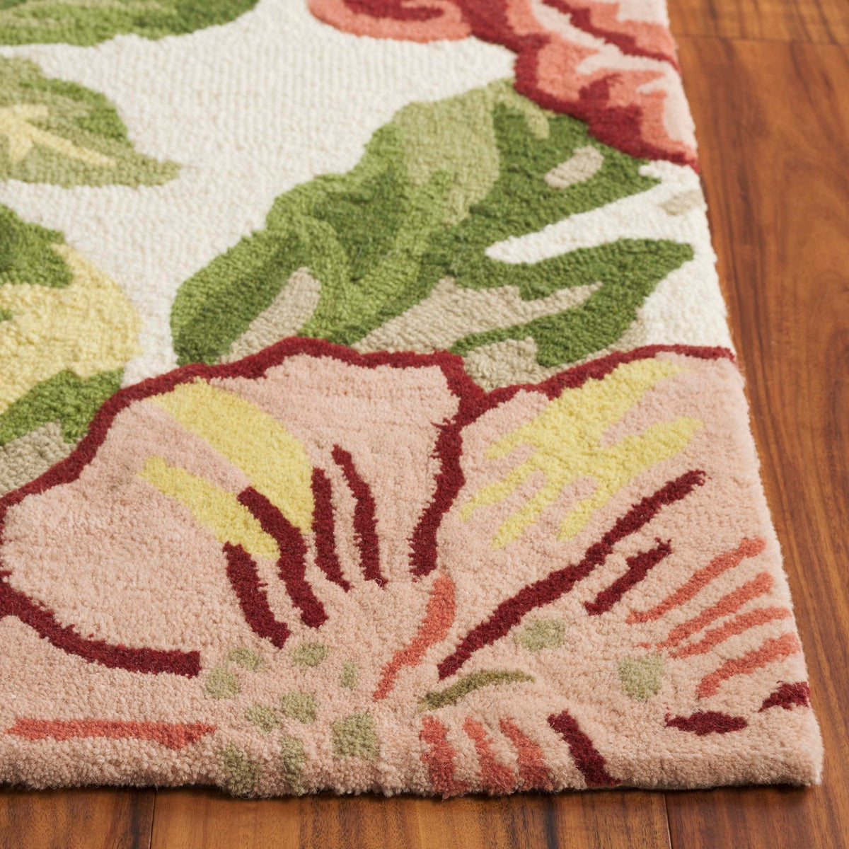 Designteppich Blumenland – Draufsicht