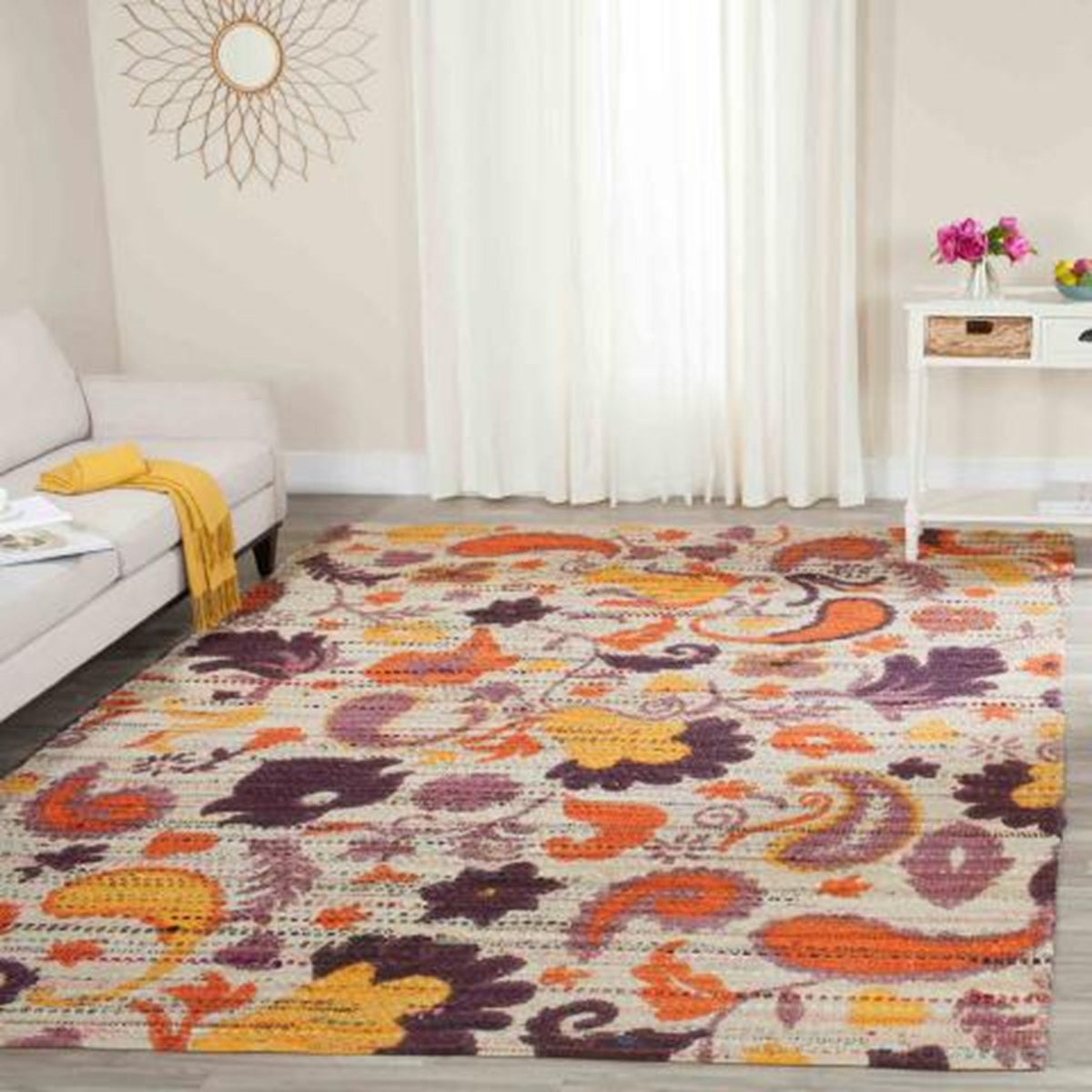 Designteppich Lavendel