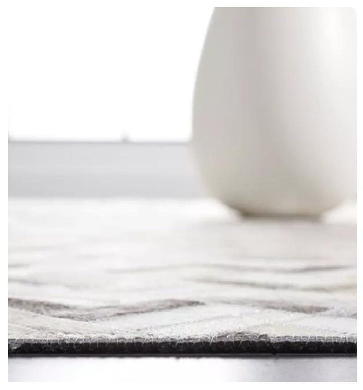 Lederteppich Leder-Patchwork-Teppich