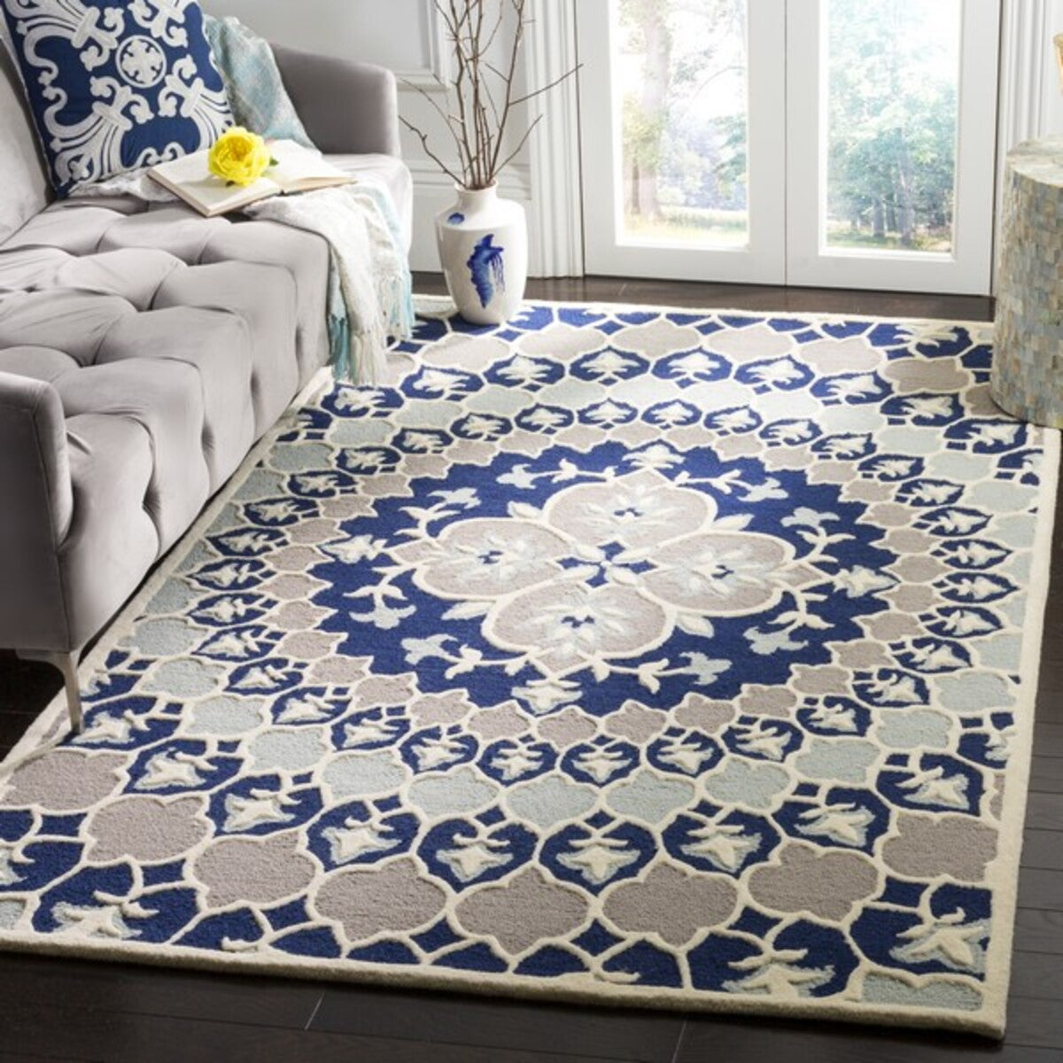 Designteppich Rangoli