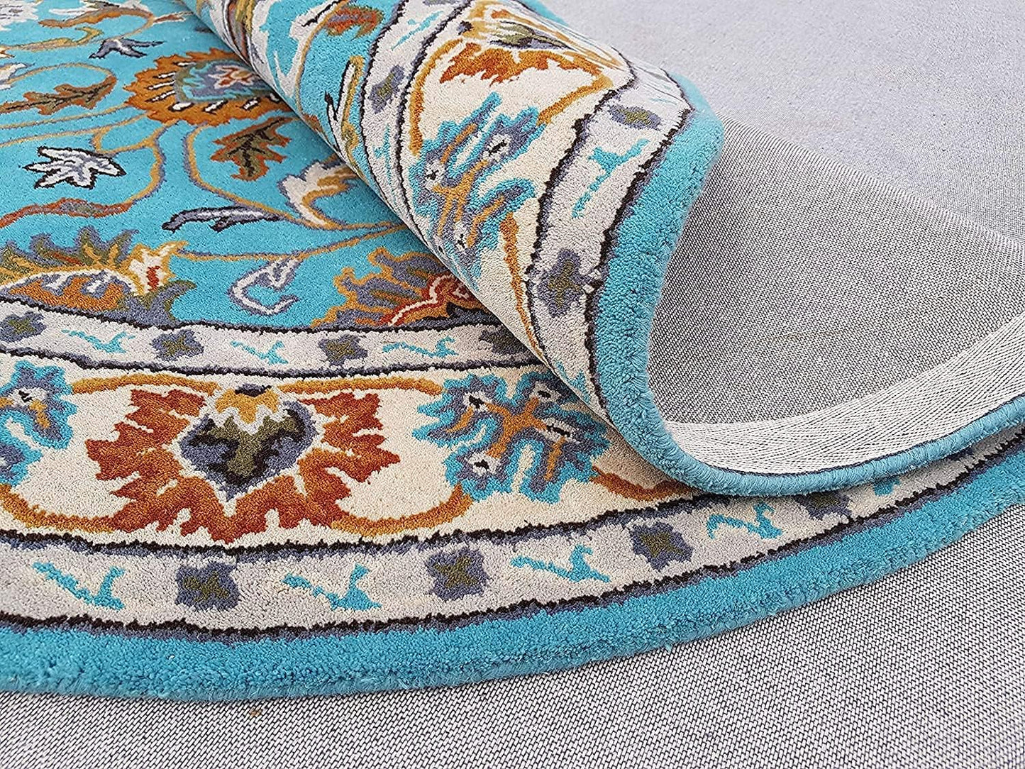 Teppich Luxuriöse runde Teppichkollektion