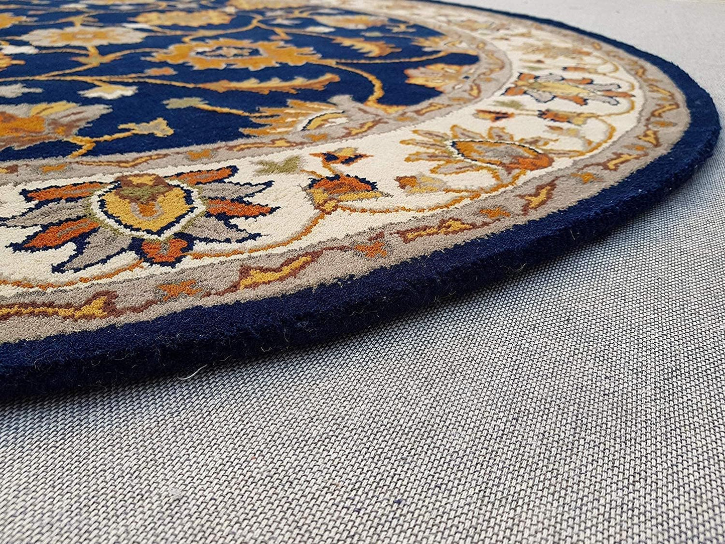 Teppich Luxuriöse runde Teppichkollektion