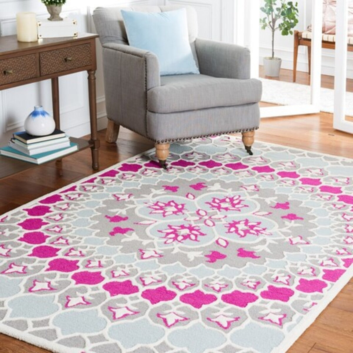 Designteppich Rangoli
