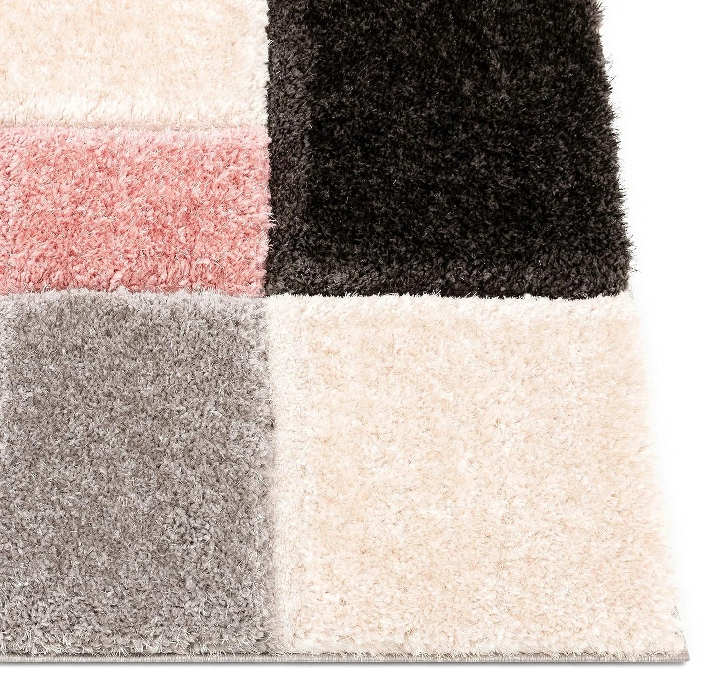 Designteppich Plüsch-Teppichläufer für Eleganz