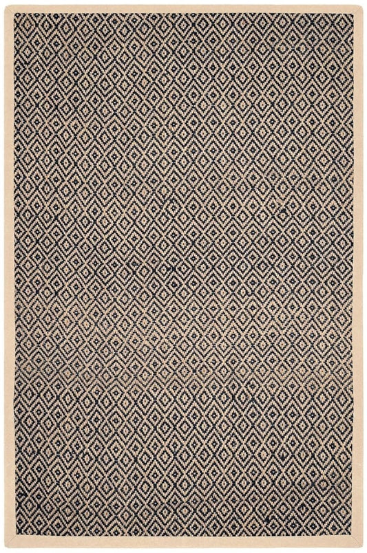 Designteppich Jute-Baumwollteppich