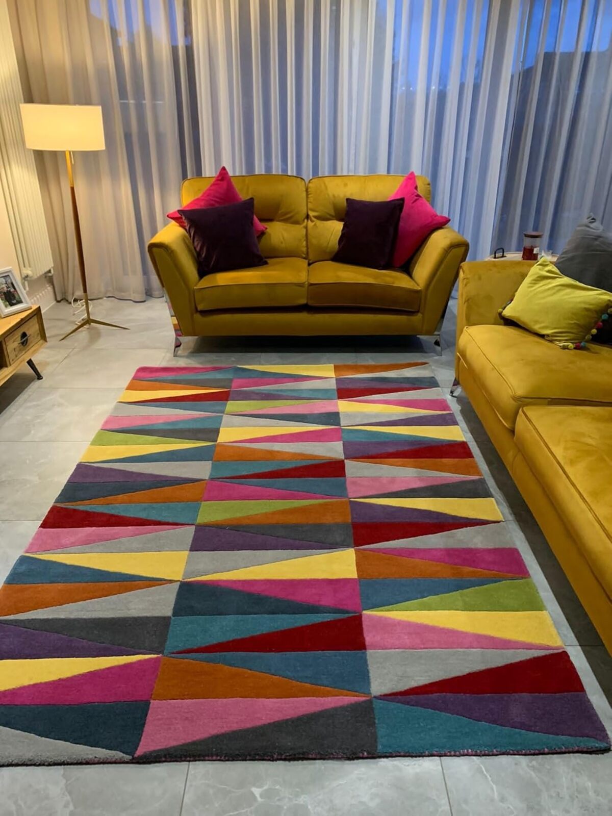 Teppich Regenbogen