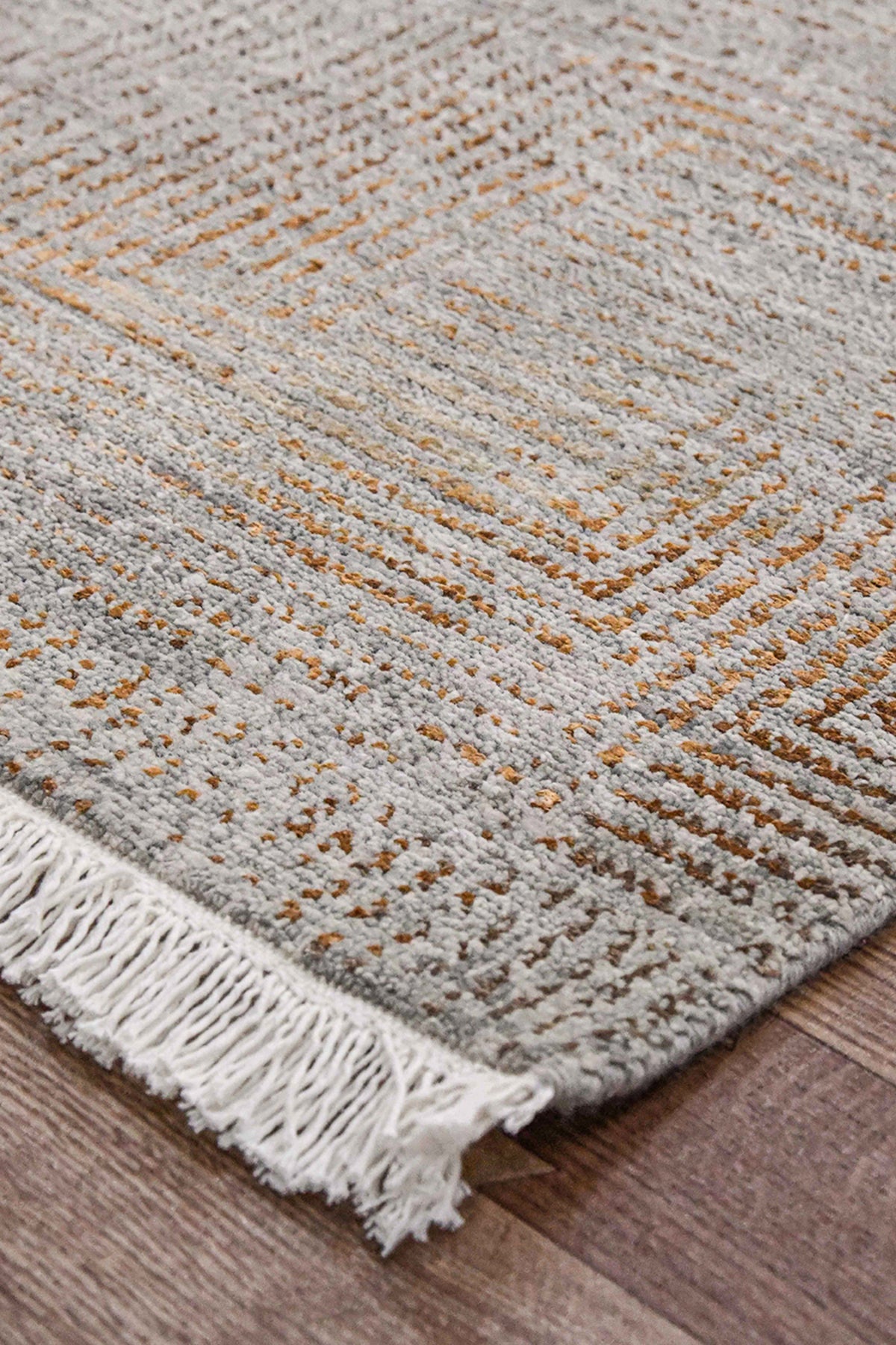 Teppich Handgeknüpfter 10/10-Wolle aus Neuseeland und reiner Seide