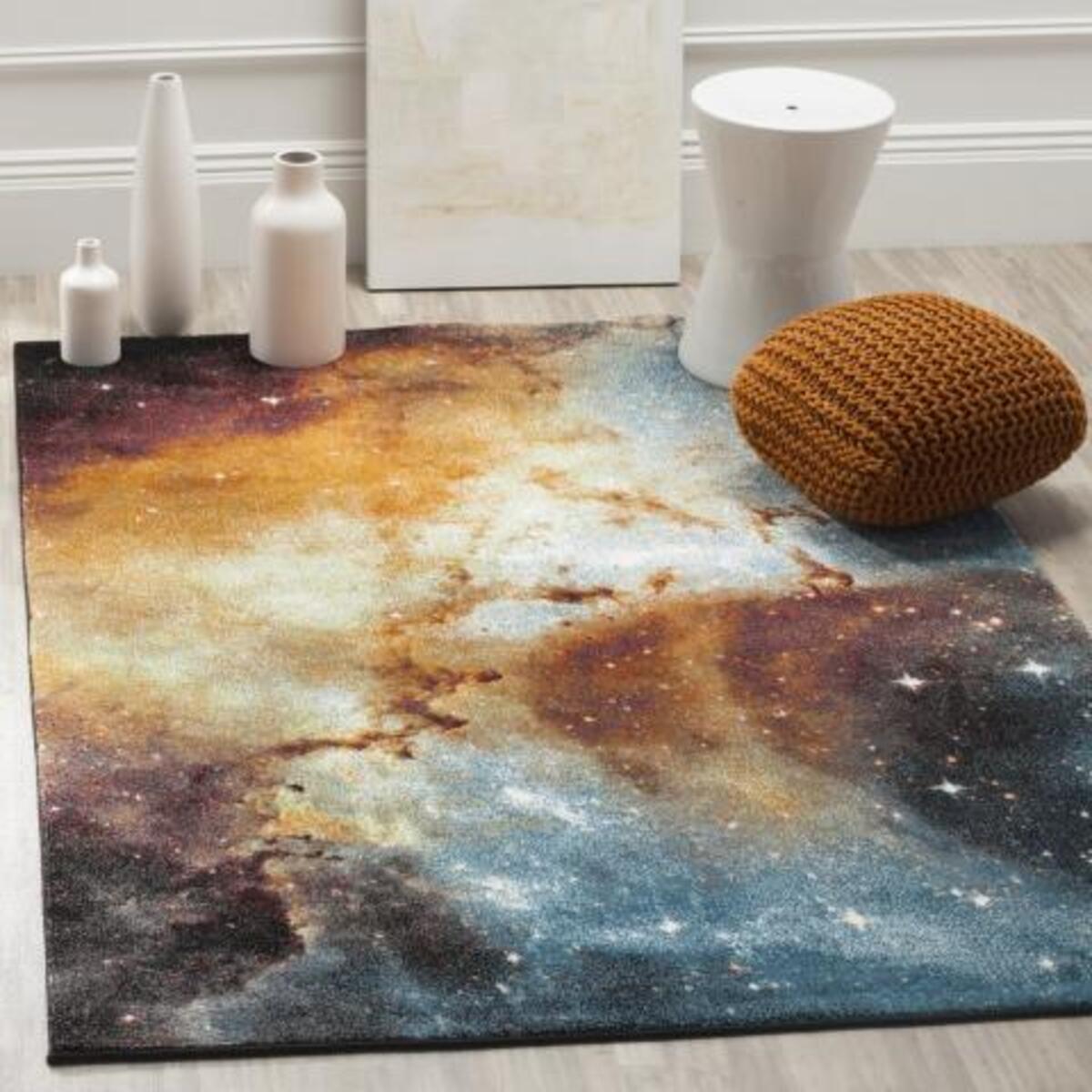 Designteppich Nachthimmel