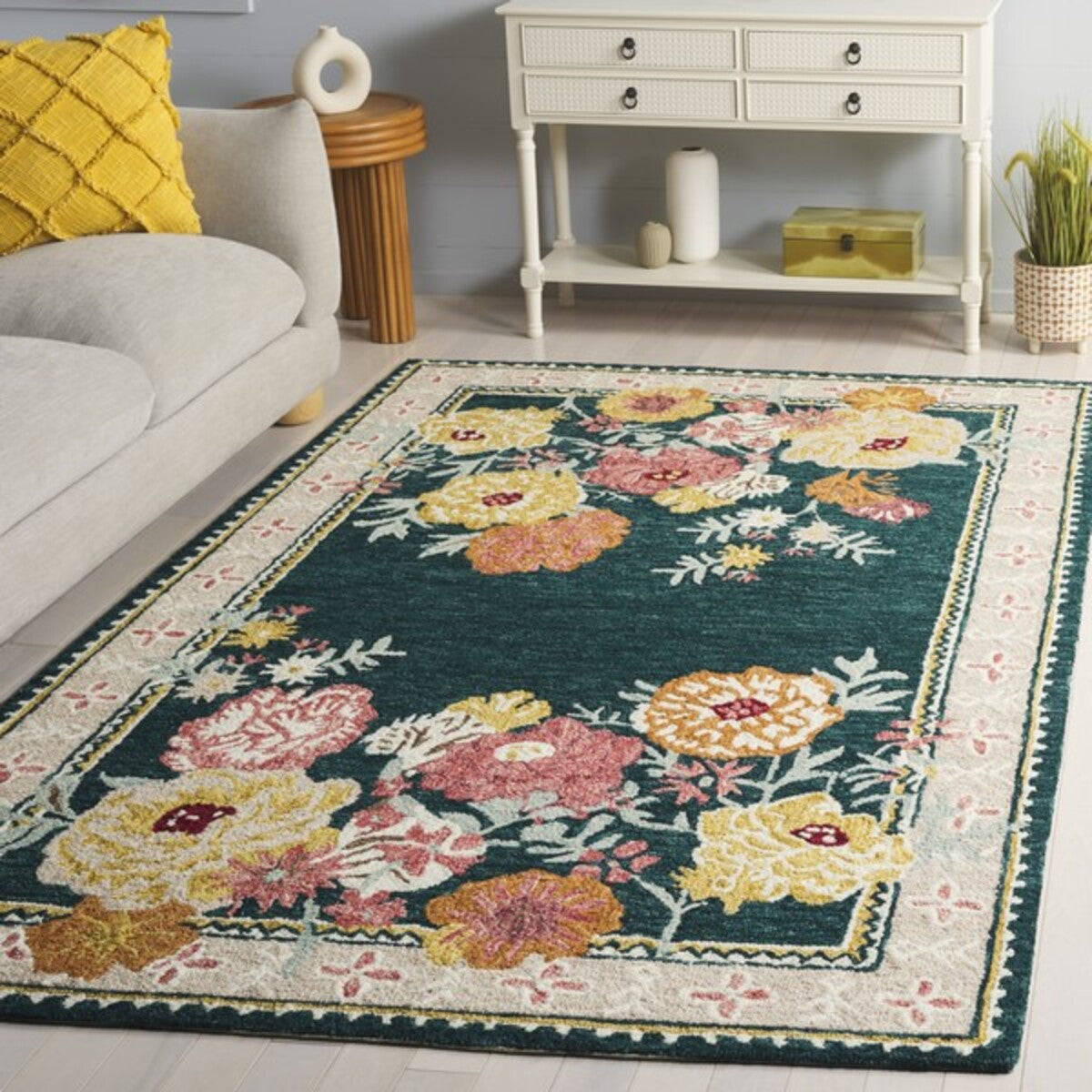 Designteppich Edelweiss